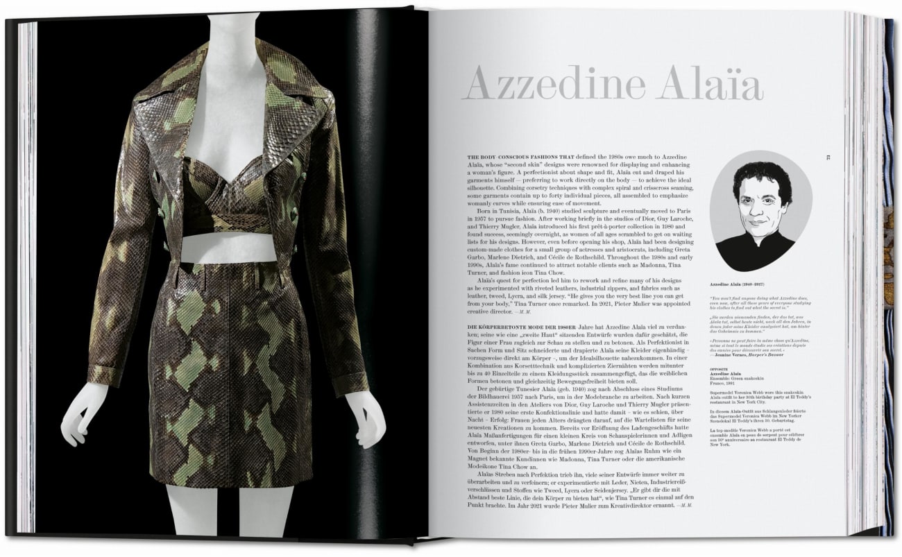 Beispielinhalt (Bild) Fashion Designers A–Z. 2020 Edition