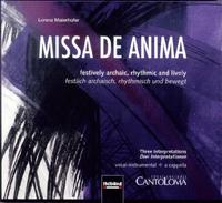 Vorderes Coverbild Missa de anima (SATB) - CD