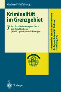 Vorderes Coverbild Kriminalität im Grenzgebiet
