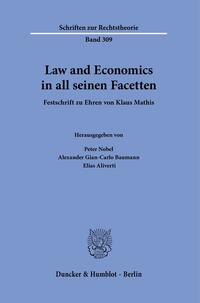 Vorderes Coverbild Law and Economics in all seinen Facetten.