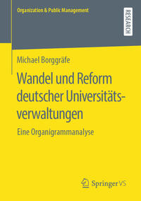 Vorderes Coverbild Wandel und Reform deutscher Universitätsverwaltungen