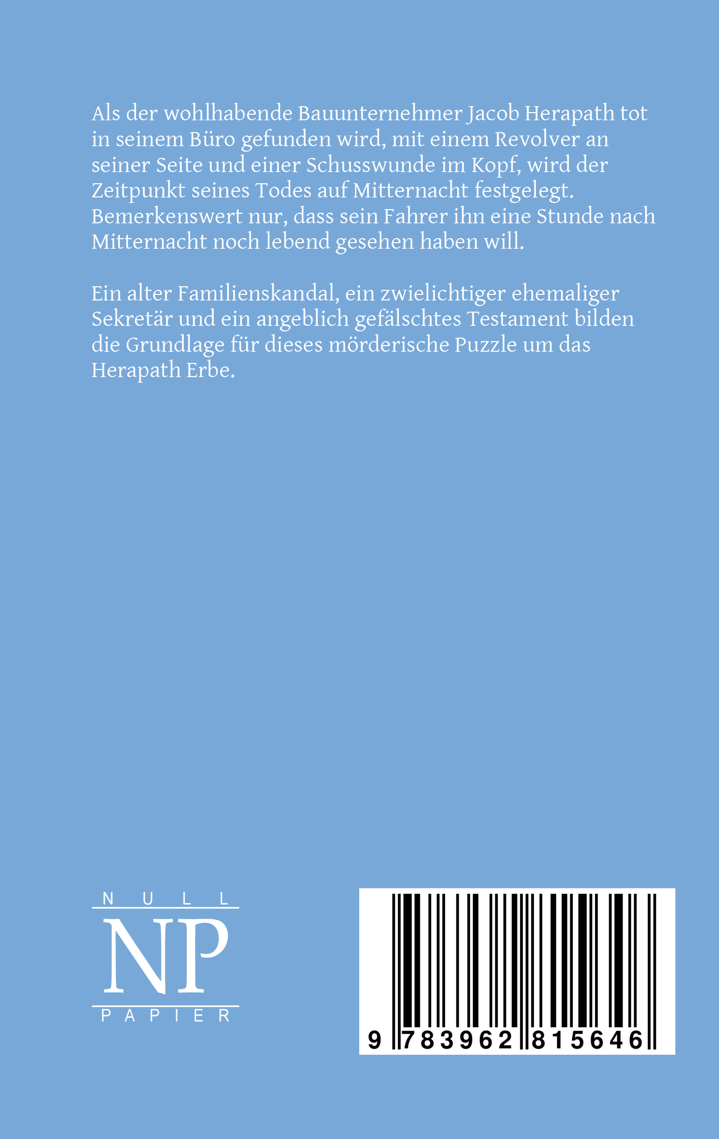 Rückseitencover Kampf um das Erbe