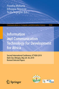 Vorderes Coverbild Information and Communication Technology for Development for Africa