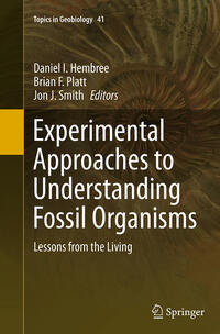 Vorderes Coverbild Experimental Approaches to Understanding Fossil Organisms