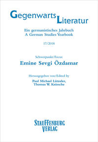 Vorderes Coverbild Gegenwartsliteratur. Ein Germanistisches Jahrbuch /A German Studies Yearbook / 17/2018