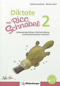 Vorderes Coverbild Diktate mit Rico Schnabel, Klasse 2