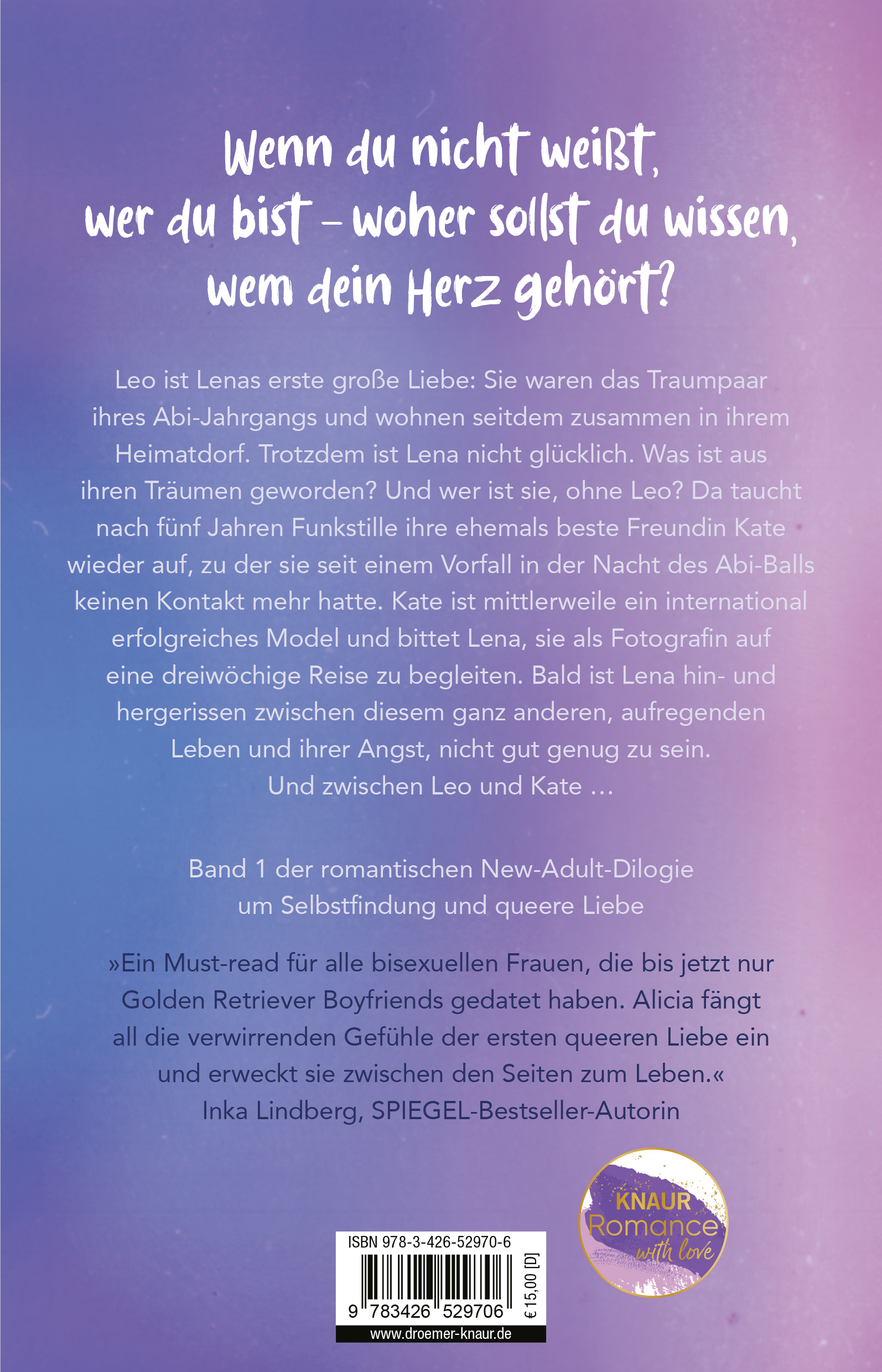 Rückseitencover Wer, wenn nicht wir