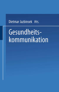 Vorderes Coverbild Gesundheitskommunikation