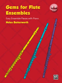 Vorderes Coverbild Gems for Flute Ensembles
