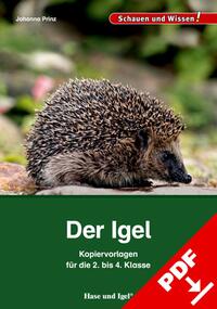 Vorderes Coverbild Der Igel – Kopiervorlagen für die 2. bis 4. Klasse