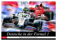 Vorderes Coverbild Deutsche in der Formel 1 (Wandkalender 2025 DIN A3 quer), CALVENDO Monatskalender