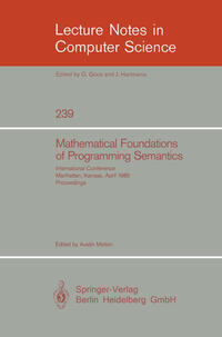 Vorderes Coverbild Mathematical Foundation of Programming Semantics