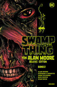 Vorderes Coverbild Swamp Thing von Alan Moore (Deluxe Edition)