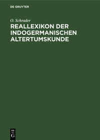 Vorderes Coverbild Reallexikon der indogermanischen Altertumskunde