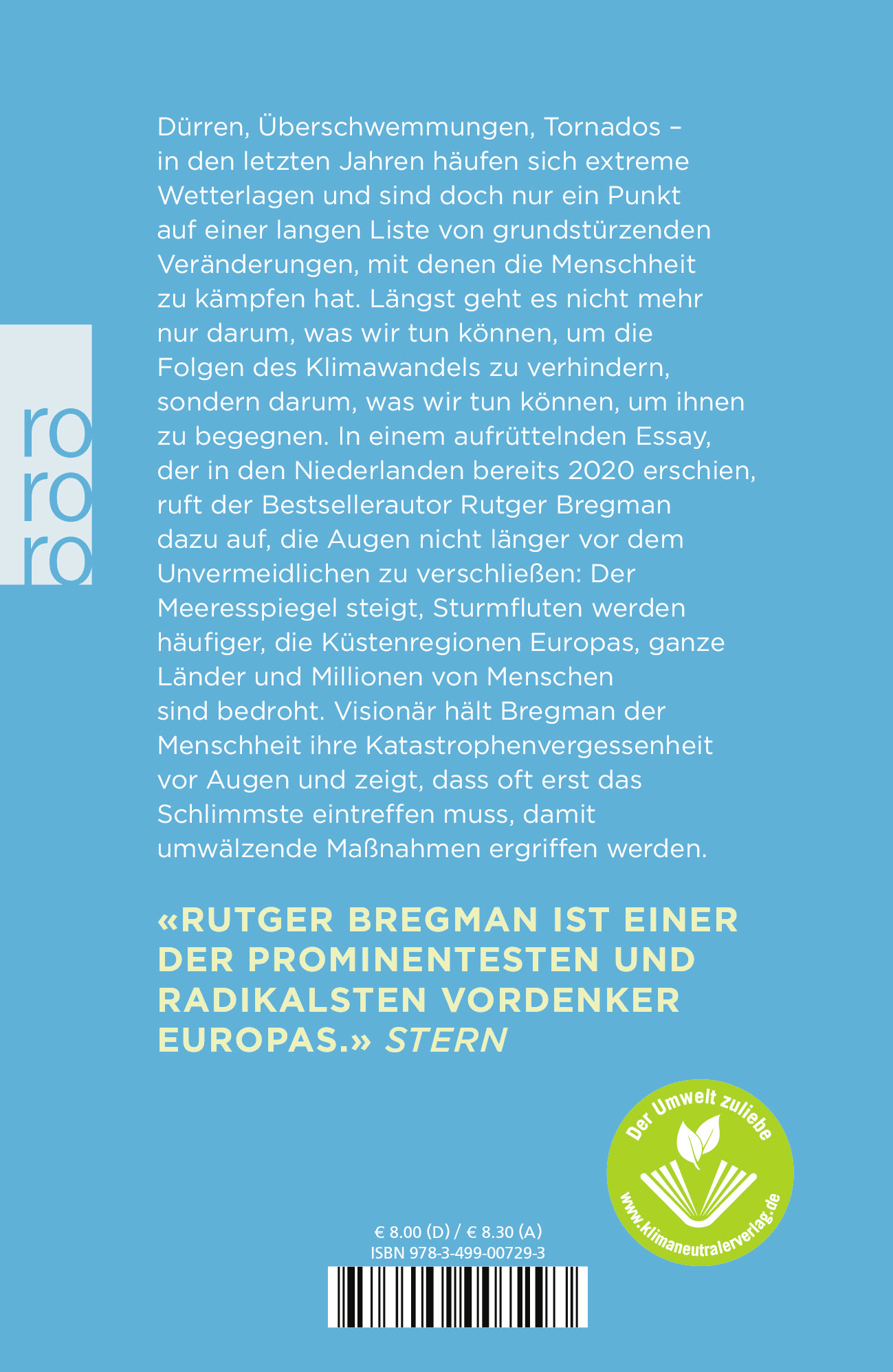 Rückseitencover Wenn das Wasser kommt