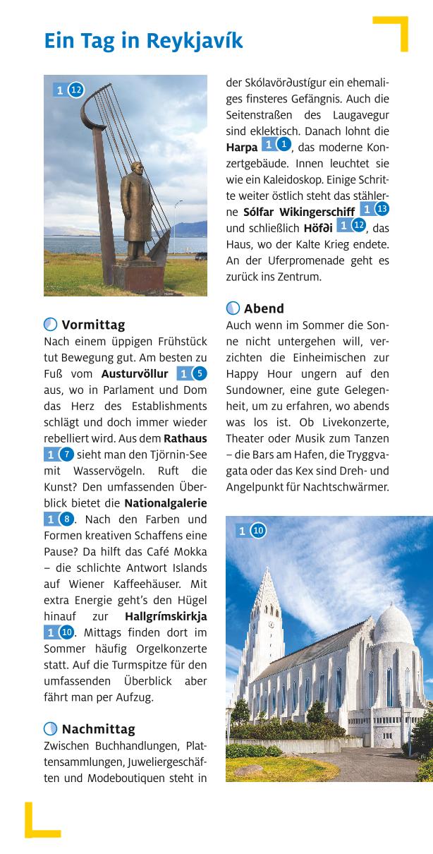 Beispielinhalt (Bild) ADAC Reiseführer plus Island