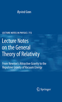 Vorderes Coverbild Lecture Notes on the General Theory of Relativity