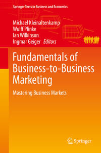 Vorderes Coverbild Fundamentals of Business-to-Business Marketing