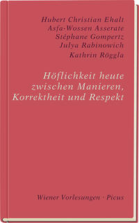 Vorderes Coverbild Höflichkeit heute. Zwischen Manieren, Korrektheit und Respekt