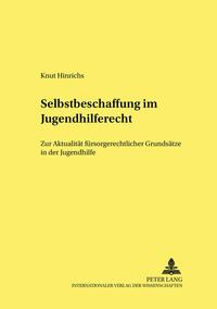 Vorderes Coverbild Selbstbeschaffung im Jugendhilferecht