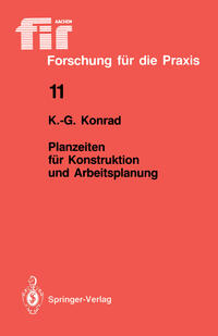 Vorderes Coverbild Planzeiten für Konstruktion und Arbeitsplanung