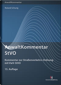 Vorderes Coverbild AnwaltKommentar StVO