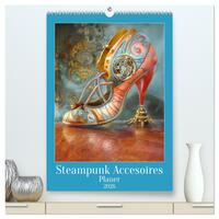 Vorderes Coverbild Steampunk Accesoires - Planer (hochwertiger Premium Wandkalender 2026 DIN A2 hoch), Kunstdruck in Hochglanz