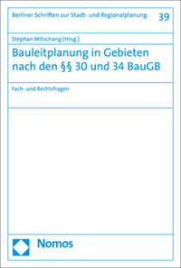 Vorderes Coverbild Bauleitplanung in Gebieten nach den §§ 30 und 34 BauGB
