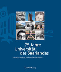 Vorderes Coverbild 75 Jahre Universität des Saarlandes