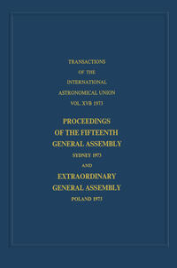 Vorderes Coverbild Transactions of the International Astronomical Union
