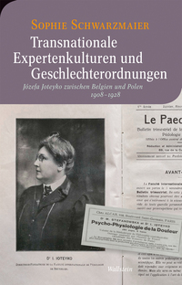 Vorderes Coverbild Transnationale Expertenkulturen und Geschlechterordnungen