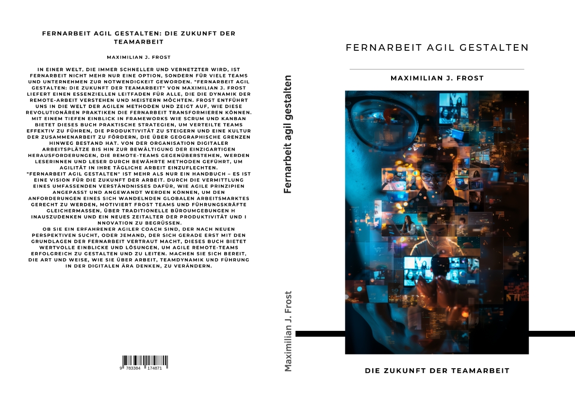 Gesamtes Coverbild Fernarbeit agil gestalten