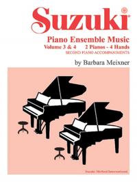 Vorderes Coverbild Suzuki Piano Ensemble Music, Volumes 3 & 4 for Piano Duo
