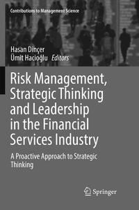 Vorderes Coverbild Risk Management, Strategic Thinking and Leadership in the Financial Services Industry