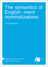 Vorderes Coverbild The semantics of English -ment nominalizations