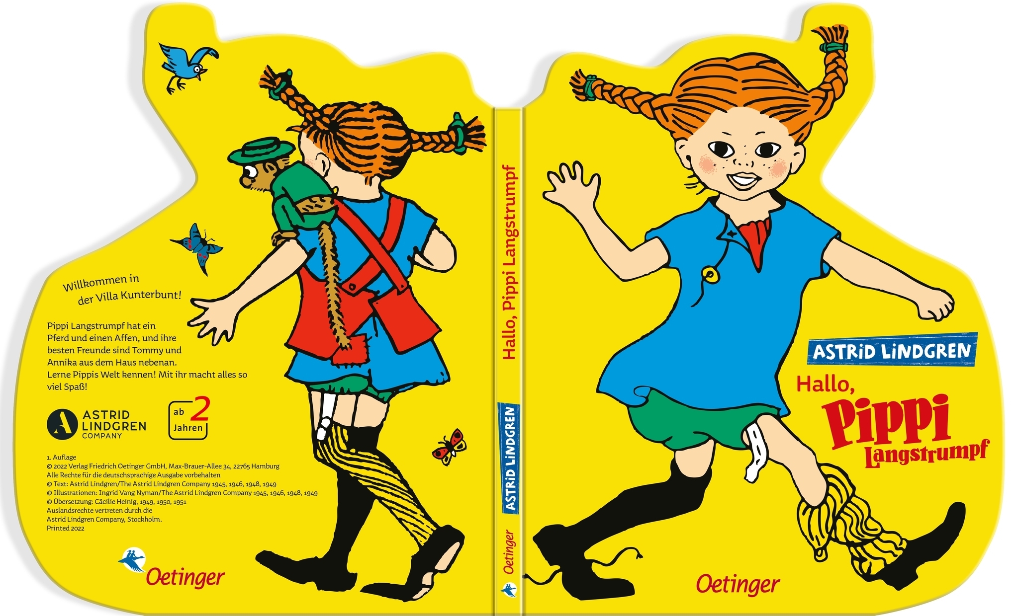 Gesamtes Coverbild Hallo, Pippi Langstrumpf!