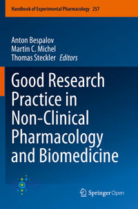 Vorderes Coverbild Good Research Practice in Non-Clinical Pharmacology and Biomedicine