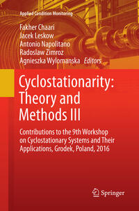 Vorderes Coverbild Cyclostationarity: Theory and Methods III