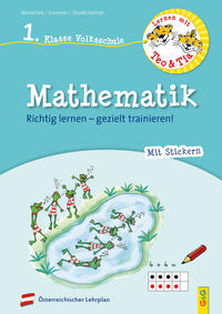 Vorderes Coverbild Lernen mit Teo und Tia Mathematik – 1. Klasse Volksschule