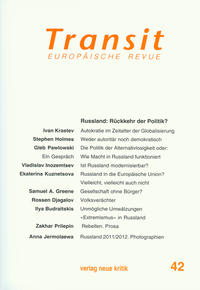 Vorderes Coverbild Transit 42