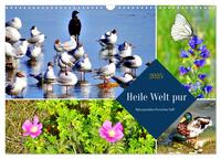 Vorderes Coverbild Heile Welt pur - Naturparadies Kurisches Haff (Wandkalender 2025 DIN A3 quer), CALVENDO Monatskalender