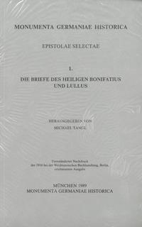 Vorderes Coverbild Die Briefe des hl. Bonifatius und Lullus