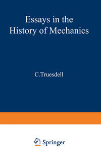 Vorderes Coverbild Essays in the History of Mechanics