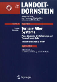 Vorderes Coverbild Noble Metal Systems. Selected Systems from Ag-Al-Zn to Rh-Ru-Sc