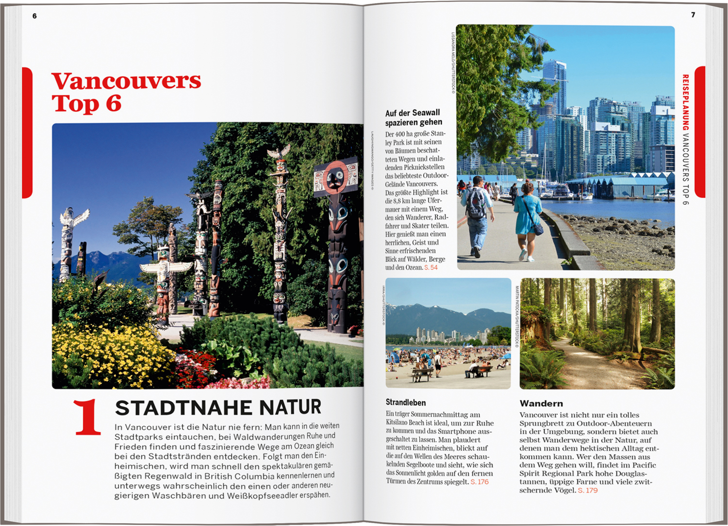 Beispielinhalt (Bild) LONELY PLANET Reiseführer Vancouver