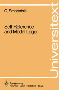 Vorderes Coverbild Self-Reference and Modal Logic