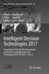 Vorderes Coverbild Intelligent Decision Technologies 2017
