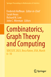 Vorderes Coverbild Combinatorics, Graph Theory and Computing