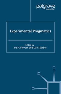Vorderes Coverbild Experimental Pragmatics