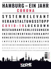 Vorderes Coverbild SZENE HAMBURG EIN JAHR MIT CORONA